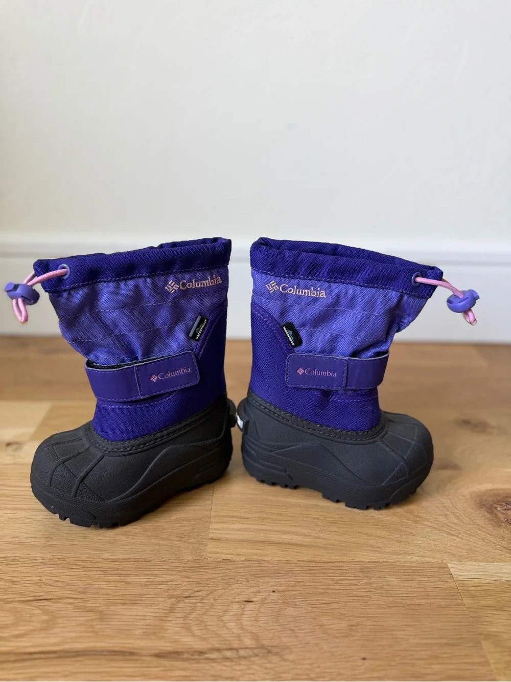 Columbia Powerbug Purple Snow Boots - Size Toddler 6